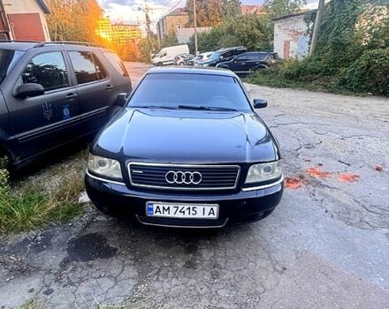 Черный Ауди А8, объемом двигателя 4.2 л и пробегом 330 тыс. км за 4000 $, фото 1 на Automoto.ua