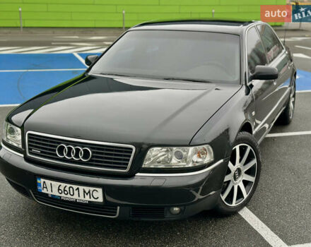 Черный Ауди А8, объемом двигателя 4.17 л и пробегом 375 тыс. км за 10000 $, фото 1 на Automoto.ua
