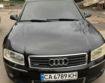 Черный Ауди А8, объемом двигателя 4.2 л и пробегом 320 тыс. км за 7200 $, фото 1 на Automoto.ua