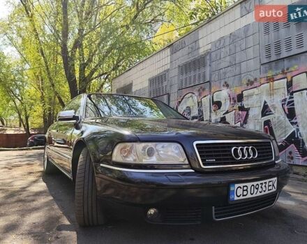 Черный Ауди А8, объемом двигателя 3.3 л и пробегом 333 тыс. км за 8000 $, фото 1 на Automoto.ua