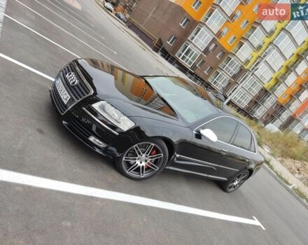 Черный Ауди А8, объемом двигателя 3.7 л и пробегом 225 тыс. км за 9500 $, фото 1 на Automoto.ua