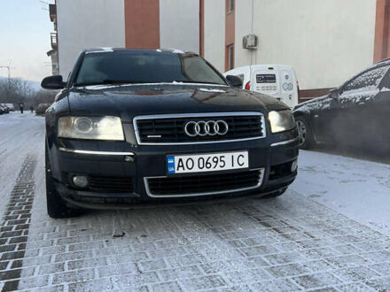 Черный Ауди А8, объемом двигателя 3.7 л и пробегом 320 тыс. км за 4999 $, фото 1 на Automoto.ua