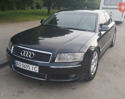 Чорний Ауді A8, об'ємом двигуна 3.7 л та пробігом 348 тис. км за 4800 $, фото 1 на Automoto.ua