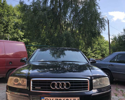 Черный Ауди А8, объемом двигателя 4.2 л и пробегом 297 тыс. км за 7500 $, фото 1 на Automoto.ua