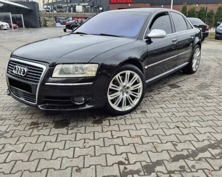 Черный Ауди А8, объемом двигателя 3.9 л и пробегом 407 тыс. км за 10000 $, фото 1 на Automoto.ua