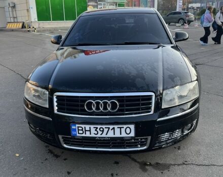 Черный Ауди А8, объемом двигателя 3 л и пробегом 336 тыс. км за 6000 $, фото 1 на Automoto.ua