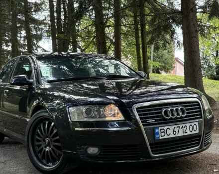 Черный Ауди А8, объемом двигателя 3 л и пробегом 317 тыс. км за 8515 $, фото 1 на Automoto.ua