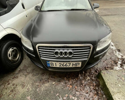 Черный Ауди А8, объемом двигателя 2.98 л и пробегом 260 тыс. км за 4500 $, фото 1 на Automoto.ua