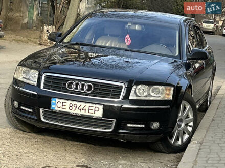 Ауді A8 2004 у Чернівцях на Automoto.ua Чорний Ауді A8, об'ємом двигуна 3 л та пробігом 180 тис. км за 7499 $, фото 1 на Automoto.ua