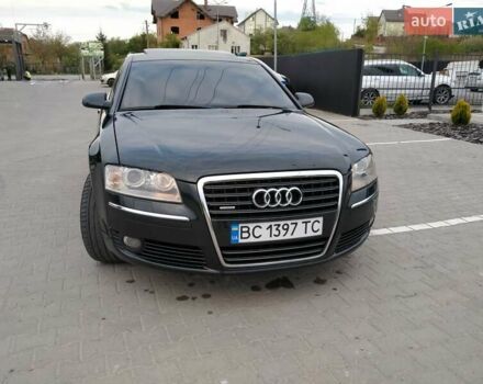 Черный Ауди А8, объемом двигателя 3 л и пробегом 262 тыс. км за 9800 $, фото 1 на Automoto.ua