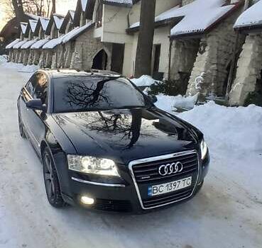Черный Ауди А8, объемом двигателя 3 л и пробегом 270 тыс. км за 9800 $, фото 1 на Automoto.ua