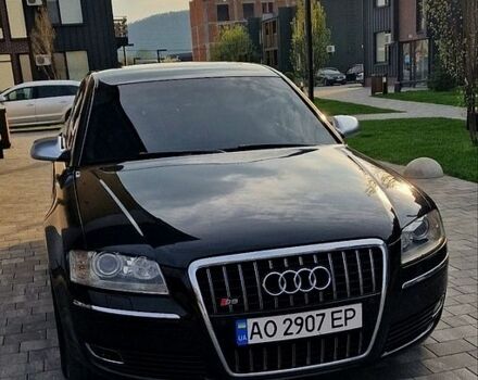 Черный Ауди А8, объемом двигателя 2.97 л и пробегом 450 тыс. км за 6300 $, фото 1 на Automoto.ua