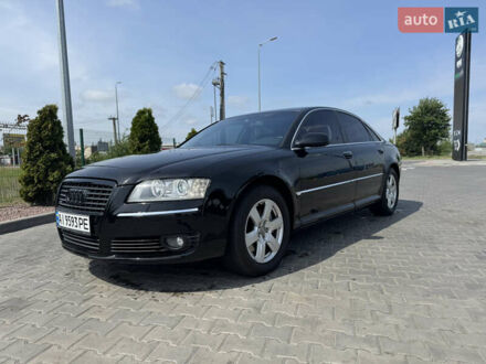 Черный Ауди А8, объемом двигателя 4.13 л и пробегом 300 тыс. км за 8700 $, фото 1 на Automoto.ua