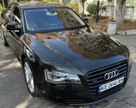 Черный Ауди А8, объемом двигателя 4.2 л и пробегом 210 тыс. км за 14500 $, фото 1 на Automoto.ua