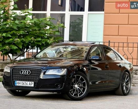 Черный Ауди А8, объемом двигателя 4.16 л и пробегом 156 тыс. км за 10999 $, фото 1 на Automoto.ua