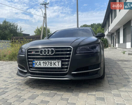 Черный Ауди А8, объемом двигателя 3 л и пробегом 198 тыс. км за 16500 $, фото 1 на Automoto.ua