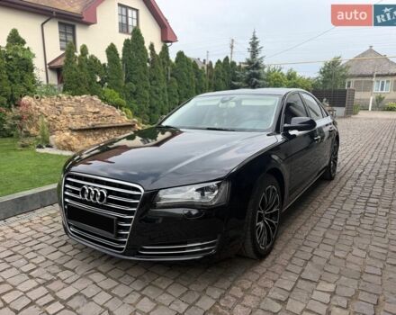 Черный Ауди А8, объемом двигателя 2.97 л и пробегом 224 тыс. км за 18200 $, фото 1 на Automoto.ua