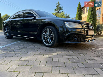 Ауді A8 2011 у Береговом на Automoto.ua Чорний Ауді A8, об'ємом двигуна 4.16 л та пробігом 195 тис. км за 18600 $, фото 1 на Automoto.ua