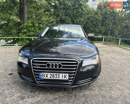 Черный Ауди А8, объемом двигателя 4.2 л и пробегом 170 тыс. км за 16500 $, фото 1 на Automoto.ua
