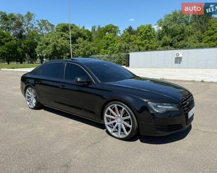 Черный Ауди А8, объемом двигателя 3 л и пробегом 206 тыс. км за 17500 $, фото 1 на Automoto.ua