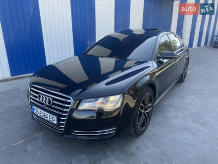 Ауді A8 2012 у Чорноморську (Іллічівську) на Automoto.ua Чорний Ауді A8, об'ємом двигуна 3 л та пробігом 202 тис. км за 15000 $, фото 1 на Automoto.ua