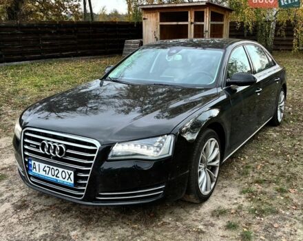 Черный Ауди А8, объемом двигателя 4.16 л и пробегом 225 тыс. км за 17000 $, фото 1 на Automoto.ua