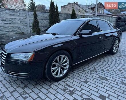 Черный Ауди А8, объемом двигателя 3 л и пробегом 100 тыс. км за 18500 $, фото 1 на Automoto.ua