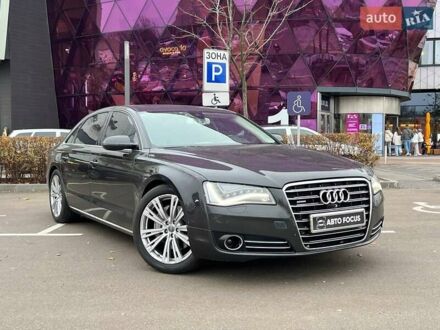Черный Ауди А8, объемом двигателя 4.16 л и пробегом 246 тыс. км за 15990 $, фото 1 на Automoto.ua