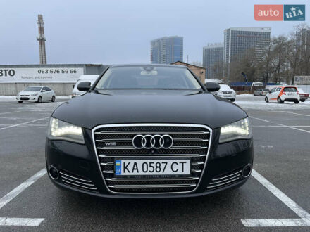 Ауди А8 2012 в Киеве на Automoto.ua Черный Ауди А8, объемом двигателя 6.3 л и пробегом 195 тыс. км за 20000 $, фото 1 на Automoto.ua