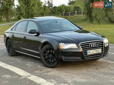 Ауді A8 2012 у Камінь-Каширський на Automoto.ua Чорний Ауді A8, об'ємом двигуна 3 л та пробігом 188 тис. км за 17000 $, фото 1 на Automoto.ua
