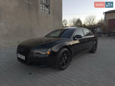Ауді A8 2012 у Чернівцях на Automoto.ua Чорний Ауді A8, об'ємом двигуна 3 л та пробігом 181 тис. км за 22500 $, фото 1 на Automoto.ua