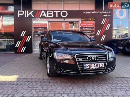 Ауди А8 2012 в Львове на Automoto.ua Черный Ауди А8, объемом двигателя 4.2 л и пробегом 194 тыс. км за 25900 $, фото 1 на Automoto.ua