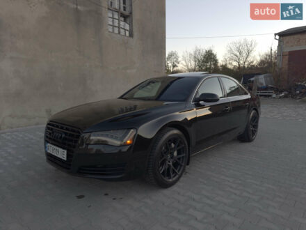 Чорний Ауді A8, об'ємом двигуна 3 л та пробігом 181 тис. км за 12500 $, фото 1 на Automoto.ua