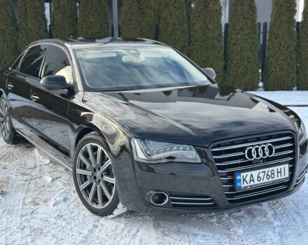 Черный Ауди А8, объемом двигателя 4 л и пробегом 125 тыс. км за 22999 $, фото 1 на Automoto.ua