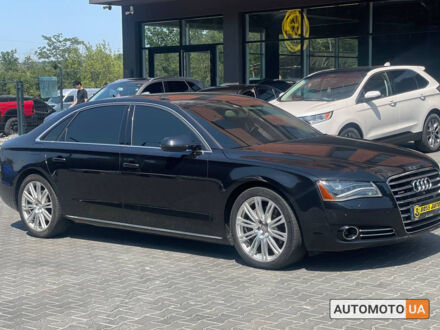 Ауді A8 2013 у Чернівцях на Automoto.ua Чорний Ауді A8, об'ємом двигуна 3 л та пробігом 163 тис. км за 34500 $, фото 1 на Automoto.ua