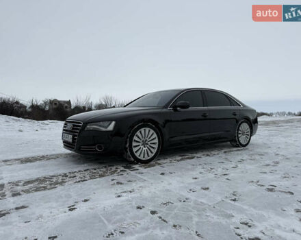 Черный Ауди А8, объемом двигателя 4 л и пробегом 251 тыс. км за 22000 $, фото 1 на Automoto.ua