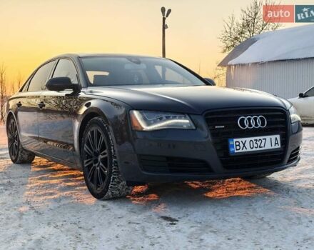 Черный Ауди А8, объемом двигателя 2.97 л и пробегом 176 тыс. км за 23700 $, фото 1 на Automoto.ua