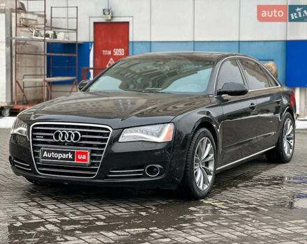 Черный Ауди А8, объемом двигателя 3 л и пробегом 217 тыс. км за 15490 $, фото 1 на Automoto.ua