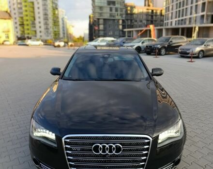 Черный Ауди А8, объемом двигателя 6 л и пробегом 260 тыс. км за 20000 $, фото 1 на Automoto.ua