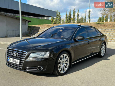 Ауді A8 2013 у Василькове на Automoto.ua Чорний Ауді A8, об'ємом двигуна 3.99 л та пробігом 127 тис. км за 25000 $, фото 1 на Automoto.ua