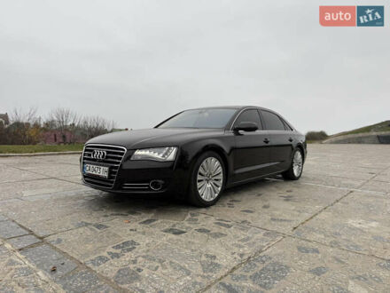 Черный Ауди А8, объемом двигателя 4 л и пробегом 251 тыс. км за 22000 $, фото 1 на Automoto.ua