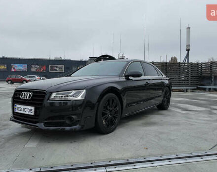 Черный Ауди А8, объемом двигателя 3 л и пробегом 213 тыс. км за 16990 $, фото 1 на Automoto.ua