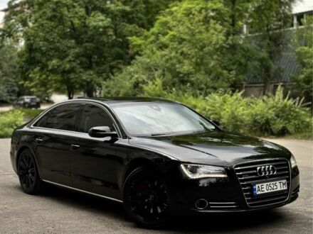 Черный Ауди А8, объемом двигателя 4 л и пробегом 210 тыс. км за 16999 $, фото 1 на Automoto.ua