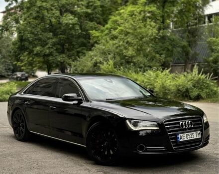Черный Ауди А8, объемом двигателя 4 л и пробегом 210 тыс. км за 16999 $, фото 1 на Automoto.ua