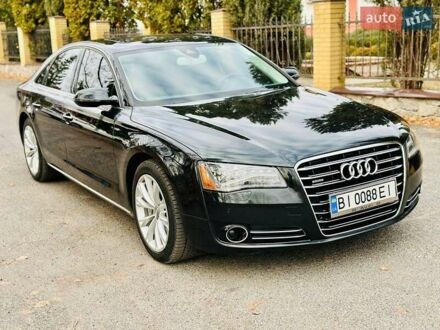 Ауди А8 2013 в Полтаве на Automoto.ua Черный Ауди А8, объемом двигателя 3 л и пробегом 181 тыс. км за 16900 $, фото 1 на Automoto.ua