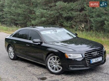 Ауди А8 2014 в Борисполе на Automoto.ua Черный Ауди А8, объемом двигателя 3 л и пробегом 114 тыс. км за 23700 $, фото 1 на Automoto.ua
