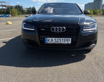 Черный Ауди А8, объемом двигателя 3 л и пробегом 135 тыс. км за 19500 $, фото 1 на Automoto.ua