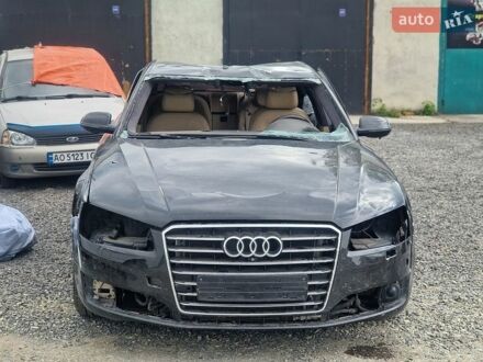 Черный Ауди А8, объемом двигателя 4 л и пробегом 302 тыс. км за 6800 $, фото 1 на Automoto.ua