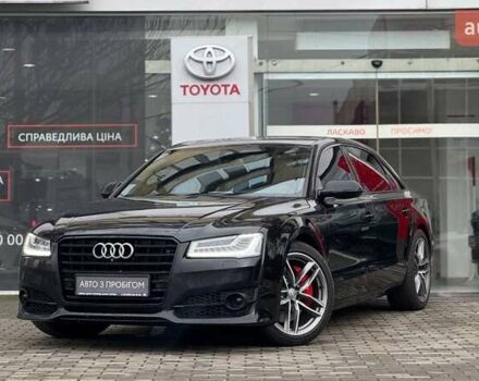 Чорний Ауді A8, об'ємом двигуна 3 л та пробігом 218 тис. км за 19485 $, фото 1 на Automoto.ua