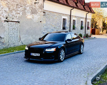 Черный Ауди А8, объемом двигателя 3 л и пробегом 120 тыс. км за 25500 $, фото 1 на Automoto.ua